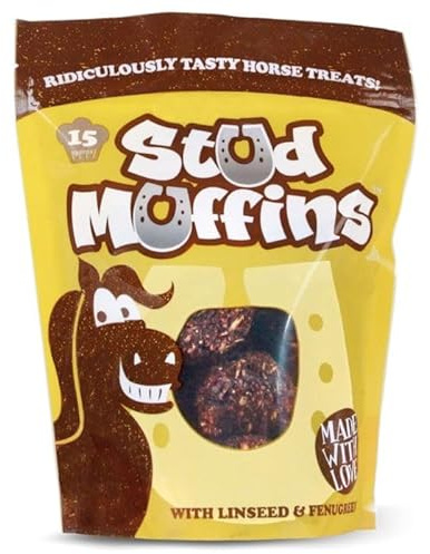 Nature Child Stud Muffins Pk15 – Friandises pour chevaux – Ridiculously Tasty 400 g