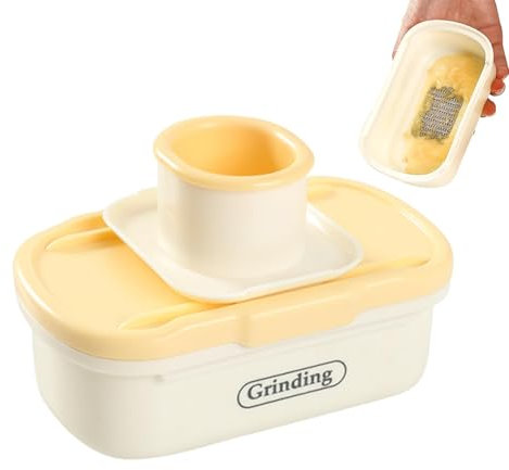 Herramienta Cortadora De Ajo - Herramienta Ralladora De Ajo, Herramienta Cepilladora Manual De Ajo | Trituradora De Ajo Multifuncional, Herramienta Cepilladora De Ajo Con Rebanadora De Verduras Para