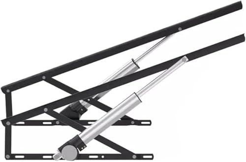 Mécanisme De Levage De Lit Électrique En Acier, 2 Rehausseurs De Lit Robustes En Acier, Avec Télécommande – For Lit Coffre De Rangement Et Sommiers À Ressorts(80CM)