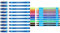 Schneider Slider Memo XB Kugelschreiber (mit Kappe, Strichstärke: XB, Schreibfarbe: blau) 10er Pack Slider Edge XB Kugelschreiber (Dreikant-Stifte mit Strichbreite XB) 10 Stück