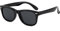 DRERIO Kindersonnenbrille Kinder Polarisierte Sonnenbrille Kleinkind Schwarz Navigator Sonnenbrille UV-Schutz für Kinder Polarisierte Brillen Alter 3-8 (Schwarz)