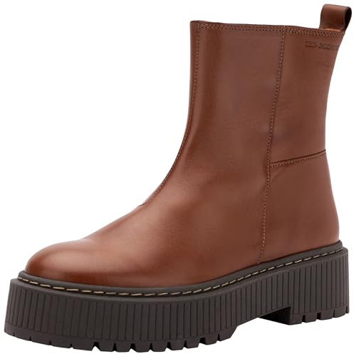 Ten Points Damen Alina Mode-Stiefel, Brown, 39 EU