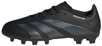 Adidas Unisex Predator League Football Boots Turf, Core Black/Carbon/Gold Metallic, 45 1/3 EU