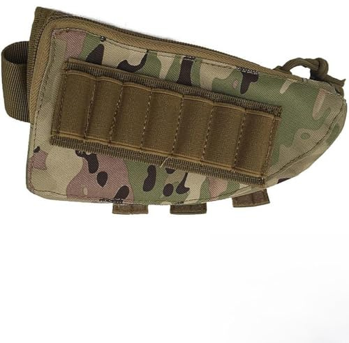 AQ zxdc Bolsa de munición con reposacabezas for Culata de Rifle táctico, Soporte portátil for Cartuchos, Funda for Cargador de Caza (5 Colores Opcionales)(CP)