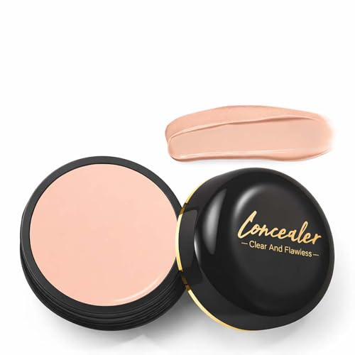 Light Concealer Stick for Mature Skin, Hydrating and Waterproof | Light coverage, creamy long-lasting formula for under-eye brightening and dark circles, daily makeup, work and travel
