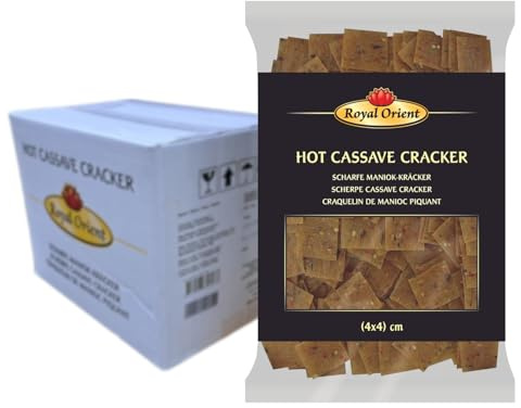 Royal Orient Galletas de Yuca Picantes Paquete de 1 x 1 kg 1000 g