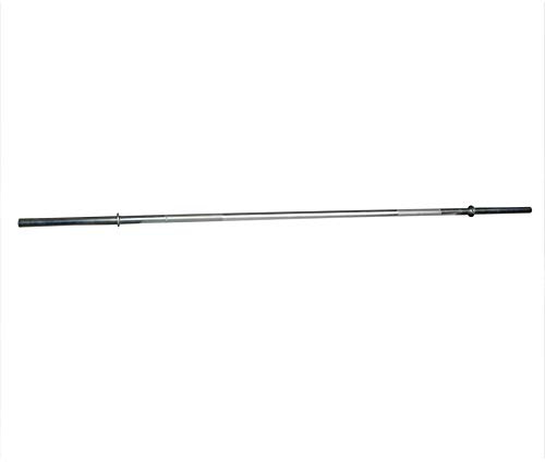 Gana Sport Barre d'haltérophilie en acier galvanisé 180 cm pour disques trou 25 mm