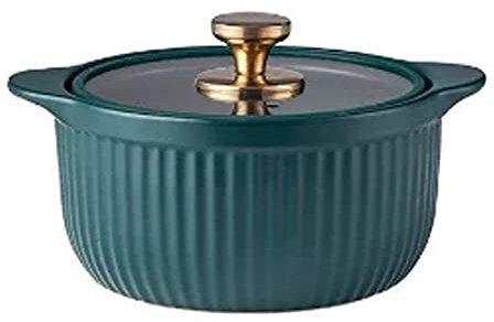 Keramik-Kochtopf Luxus-Suppentopf Crock Pot Casserole Keramik-Kochtopf Suppentopf Hochtemperaturbeständiger Kochtopf für Gasherd
