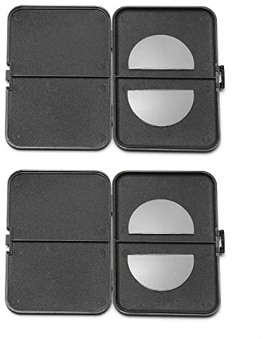 OKH 2 Pairs Stick-on Bifocal Lenses Reader, Reusable Stick On Adhesive Magnifying Reading Lenses for Sunglasses/Sport Glasses/Ski Goggles, No Water Needed