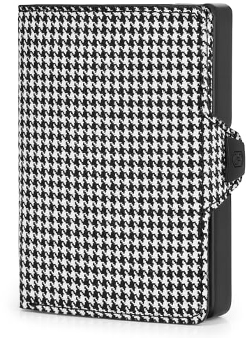 slimpuro Apple Airtag-Kartenhalter, Geldbörse für Herren, Leder, mit RFID-Blockierung, sicherer Kreditkartenhalter mit Fach, RFID-Schutzhülle, Geldbörsen und Kartenfach, Geldbörse für Herren und Damen