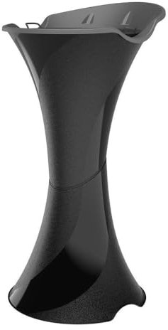 Standaschenbecher für Draußen Aschenbecher Outdoor Aschenbecher für Draussen stehend mit Sand Stand Aschenbecher Aussen (Schwarz)