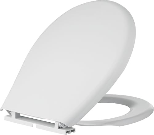 Styletech, Sedile WC Baby in Polipropilene infrangibile per vasi per bambini, Cerniera uniblock regolabile, Peso 0,60 Kg, Completo di kit paracolpi e kit di fissaggio, Bianco