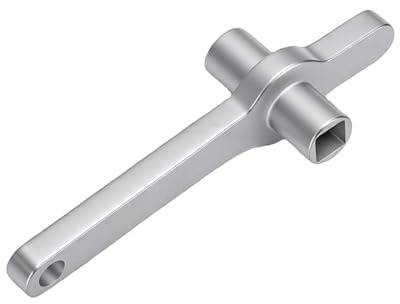 YUEHISY Radiator Bleed Key, 5 x 5mm Square Hole Vent Tool, Long Lasting Alloy Steel Construction, for Home Heating Radiators Maintenance