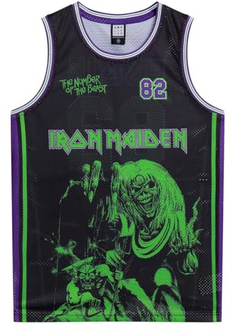 Amplified basketboll nätjersey – män, kvinnor, unisex, ärmlös, tryckt på båda sidor, andas, sommar, festival, BandMerch, musik--tröja