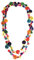 PRETYZOOM Frauen Böhmen Muschel Halskette Party Bunte Perlenkette Lange Kokosnuss Muschel Halskette Schmuck Hals Schmuck für Dame Mädchen