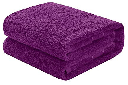 Mixibaby Waschhandschuh, Gästetuch, Handtuch, Duschtuch, Badetuch, Saunatuch aus Frottee, Größe:Waschhandschuh 15x21cm, Farbe:Lila