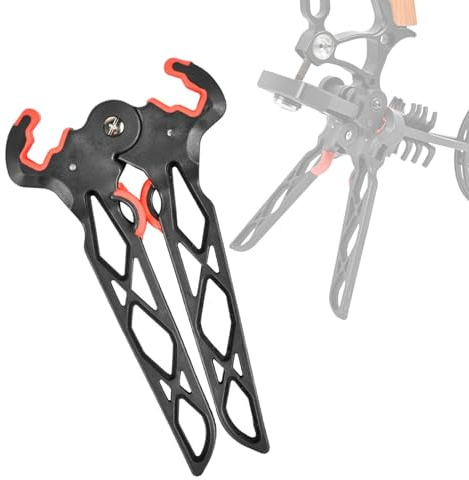 Bågskyttebågsställ Hopfällbara Bågställ Bow Jack Limbs Clamp Kickställ för Compoundbåge Jakttillbehör