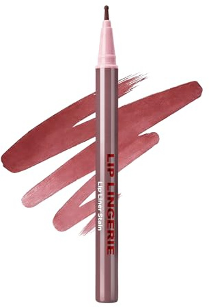 Erinde Tattoo Lip Liner Matte, Wasserfester Lip Marker, Langanhaltend und Hochpigmentiert, Präzise Spitze für Definierte Lippenkonturen, No Transfer & Smudgeproof, Nude Lipliner #07