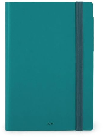 Veckokalender medium – 2024 – medium veckokalender – 12 m – grön