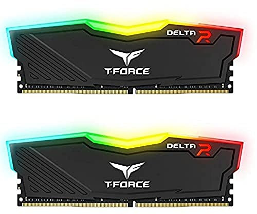 TEAMGROUP Team T-Force Delta RGB DDR4 Gaming Speicher 2X 8GB 3200MHz 288pin DIMM schwarz