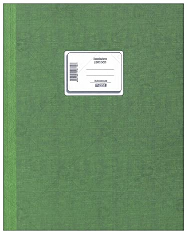Registro Libro Soci per Associazioni 24 pagine numerate Data Ufficio DU319200100
