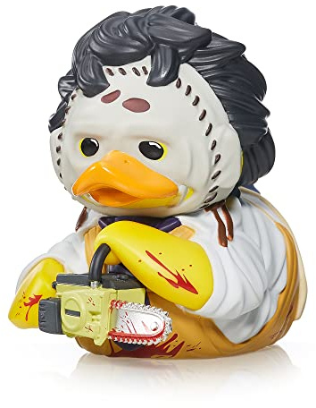 TUBBZ Texas Chainsaw Leatherface Figura Coleccionable de Pato – Producto Oficial de Texas Chainsaw Massacre Vinilo para coleccionistas – Edición, 5056280425090