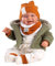 Llorens 1084466 New Born Puppenjunge, Puppe mit blauen Augen und weichem Körper, Babypuppe inkl. Strampler, Kapuzenjacke, Mütze und Söckchen, 44cm