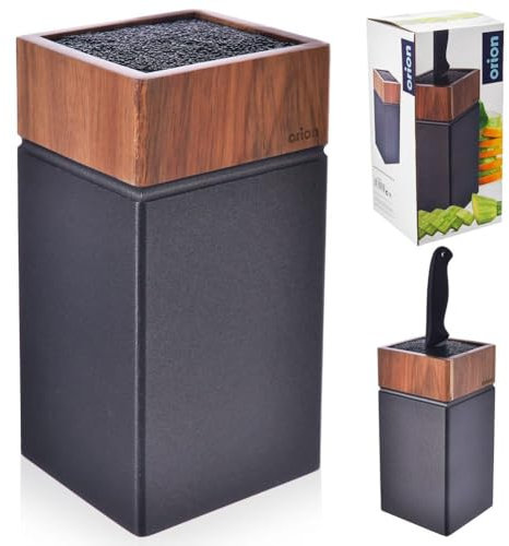 Messerblock Messerhalter Messerständer aus Holz WOODEN