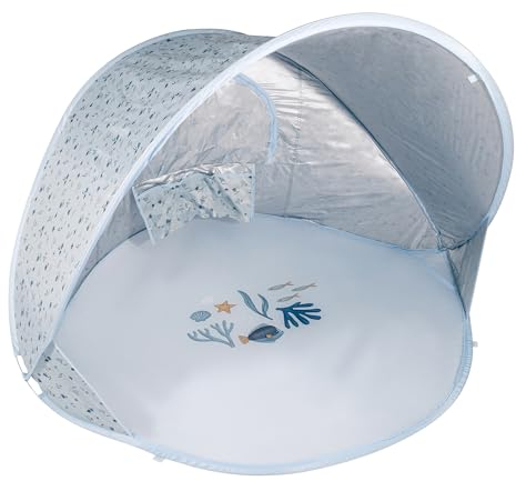 Little Dutch 2012523 Strandmuschel/Strandzelt - Ocean Dreams blau