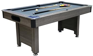 Walker & Simpson Sovereign 6ft Pool Table with Ball Return (Dark Grey)