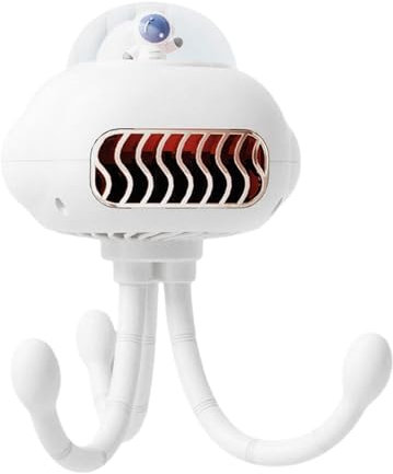 Baby Stroller Fan | 3-Stufen Flexibles Stativ Personallüfter,Wiederaufladbarer Flexibler Kühler Für Outdoor Schreibtisch Fahrrad Schlaf Bett Reisebett Autositz Reisen