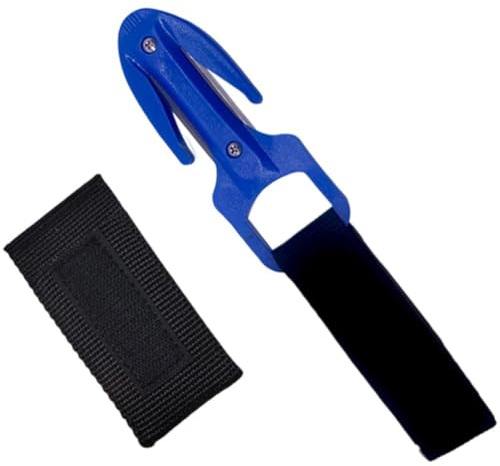 Vobumix Coltello Taglio per Immersioni con Custodia per Coltelli Coltello Immersioni Subacquee Tagliafilo Subacqueo per Immersioni Subacquee All'aperto E Pesca Subacquea