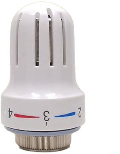 Cabezal termostático del radiador, cabeza M30*1.5 del control de temperatura del radiador roscada, con cinco ajustes y protección contra heladas