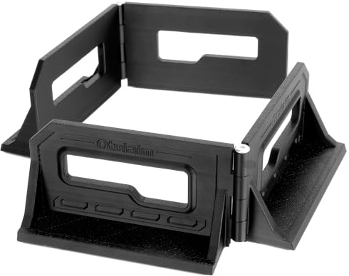 otuiaim Bloque Bagages & Organisateur de Coffre Polyvalent - Support de Fixation Angle Réglable 50°-210° - pour Voiture, Camping-car, Atelier & Bureau - Fixation Auto-agrippante avec Bandes Adhésives