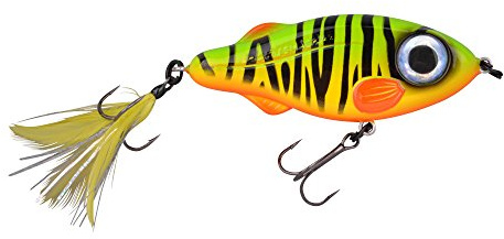 Spro IRIS Flash Jerk - FIRE Tiger JERKBAIT (langsam sinkend) - Länge:9,5cm - 37g