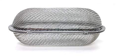 1pc Thé en Acier Inoxydable Boule Thé Assaisonnement Assaisonnement Infuser Crépines Thé Assaisonnement Filtre Outils De Cuisine Diffuseur pour Le Thé Et Épices Assaisonnement, Ovale