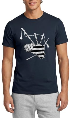 Cornemuse Bretonne Bretagne Breizh Musique Celtique T Shirt Homme