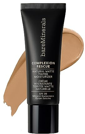 BAREMINERALS Complexion Rescue Natural Matte Tinted Mineral Moisturiser SPF30 - Tan Amber 35 ml