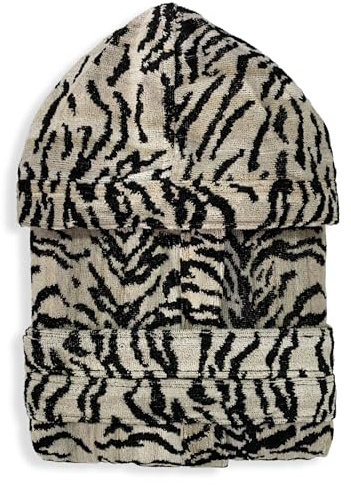 Nada Home Accappatoio Uomo in Spugna Cinigliata 100% Cotone con Cappuccio – Morbido e Assorbente – Elegante e Confortevole – Idea Regalo