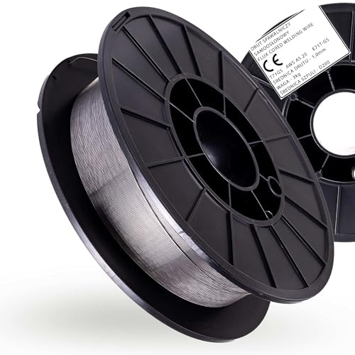 Alambre de soldadura autoblindado de 3 kg, 1,0 mm, E71T-GS MIG/MAG D200, sin gas