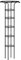 belupai Garden Obelisk Trellis for Climbing Plants, 72in Decorative Vertical Umbrella Trellis Tower Frame Outdoor Flower Support Cage Climbing Stand Rack for Vines Rose(black)