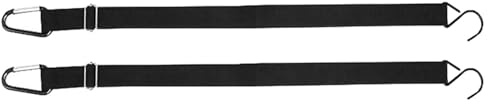 Dickly 2 sangles de protection contre le vent pour bâche de voiture, sangles de maintien, cordes coupe-vent pour la plupart des voitures, berlines, SUV