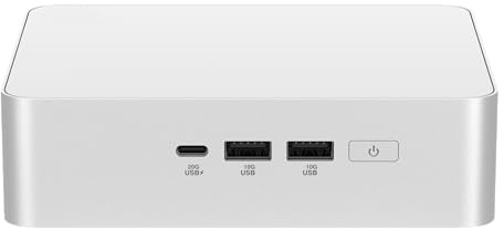 ASUS NUC 15 Pro+ Barebones Mini PC with Intel Series 2 Core Ultra 9 285H, up to 96GB DDR5 RAM, Dual Storage, Thunderbolt™ 4, Wi-Fi 7 & Bluetooth 5.4, Toolless Silver Aluminum Chassis, with VESA Mount