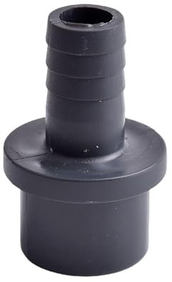 Dark Grey Pagoda Connector Garden Hose Adapter Irrigation Pipe Soft Hose Joint Accessories,O.D 20,12mm,1pc