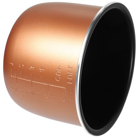 Artibetter Stainless Steel Pressure Cooker Liner Inner Pot Kitchenware for Rice Cooker Replacement