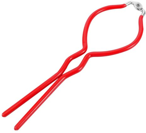 FUNNETOYU Pince pour Biberons Poignée Incurvée, Clips Résistants Adaptés au Électrique la Manipulation des Bocaux