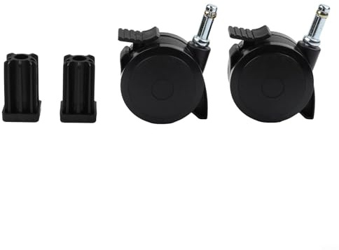 Ruedas de bloqueo para parrillas Weber: 70360 Ruedas giratorias compatibles con 2009-2012, E310 E320 S330, piezas de carrito de barbacoa de metal de plástico resistente