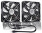GDSTIME 140mm USB Lüfter 140 x 25mm Gehäuselüfter 140mm USB Computerlüfter 14CM PC Ventilator 1500 U/min DC 5V Bürstenloser Lüfter für Router PS4 TV Box Verstärker