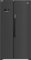 Beko ASL1442VPZ HarvestFresh™ 91cm Frost Free American Fridge Freezer Black