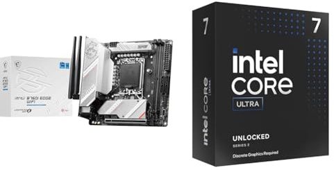 MSI MPG B760I Edge WiFi Mainboard + Intel® Core™ Ultra 7 Desktop-Prozessor 265KF 20 Kerne